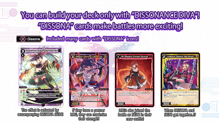 DISSONA Themed Deck can be built with this pack alone!
