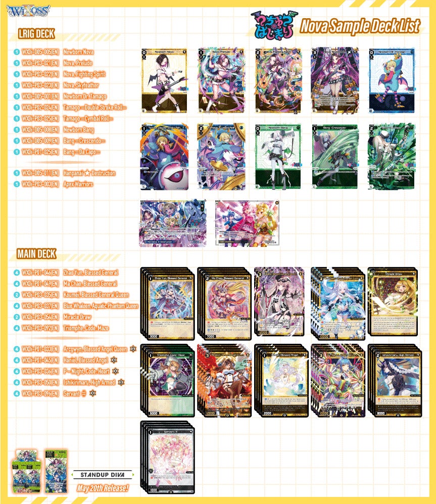 WIXOSS_DeckList_Nova