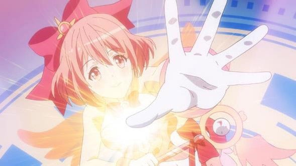 It is used as a trump card in the anime