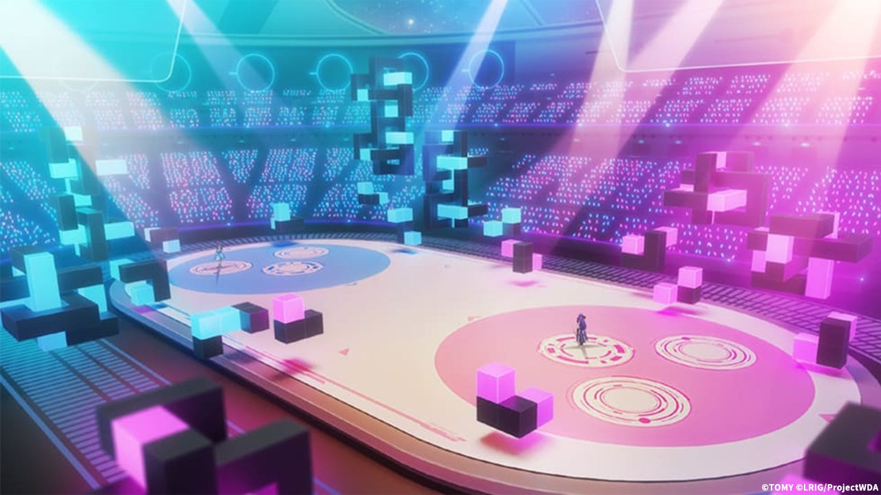 The current area where DIVA battles are usually held has the atmosphere of a city at night with neon lights. DIVA battles are held daily in a stadium set up in the middle of the area. The opening of two areas with different atmospheres at the same time suggests that the WIXOSS LAND management has put a lot of effort into this project.