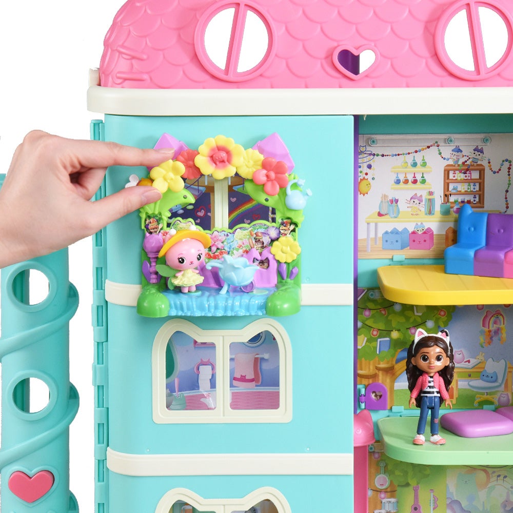 ギャビーのドールハウス　ザ・ムービー　キティ・フェアリーのおにわバルコニーセット