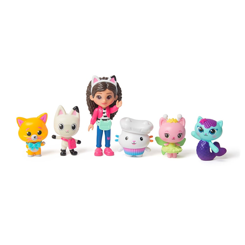 ギャビーのドールハウス　ザ・ムービー　ニャンベンチャー・クルー・フィギュアセット