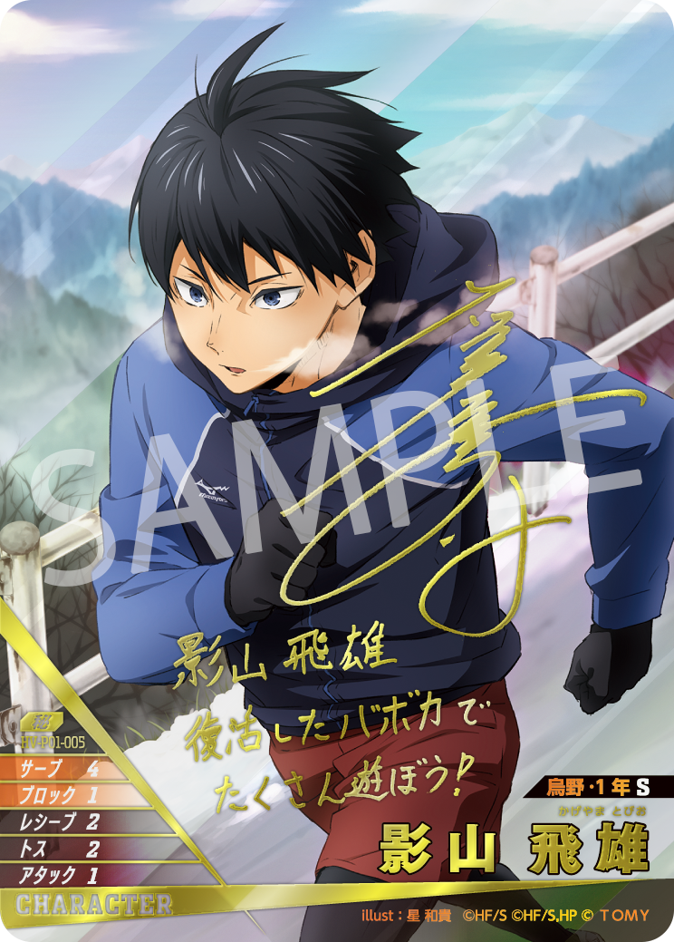 秘　影山 飛雄(HV-P01-005)