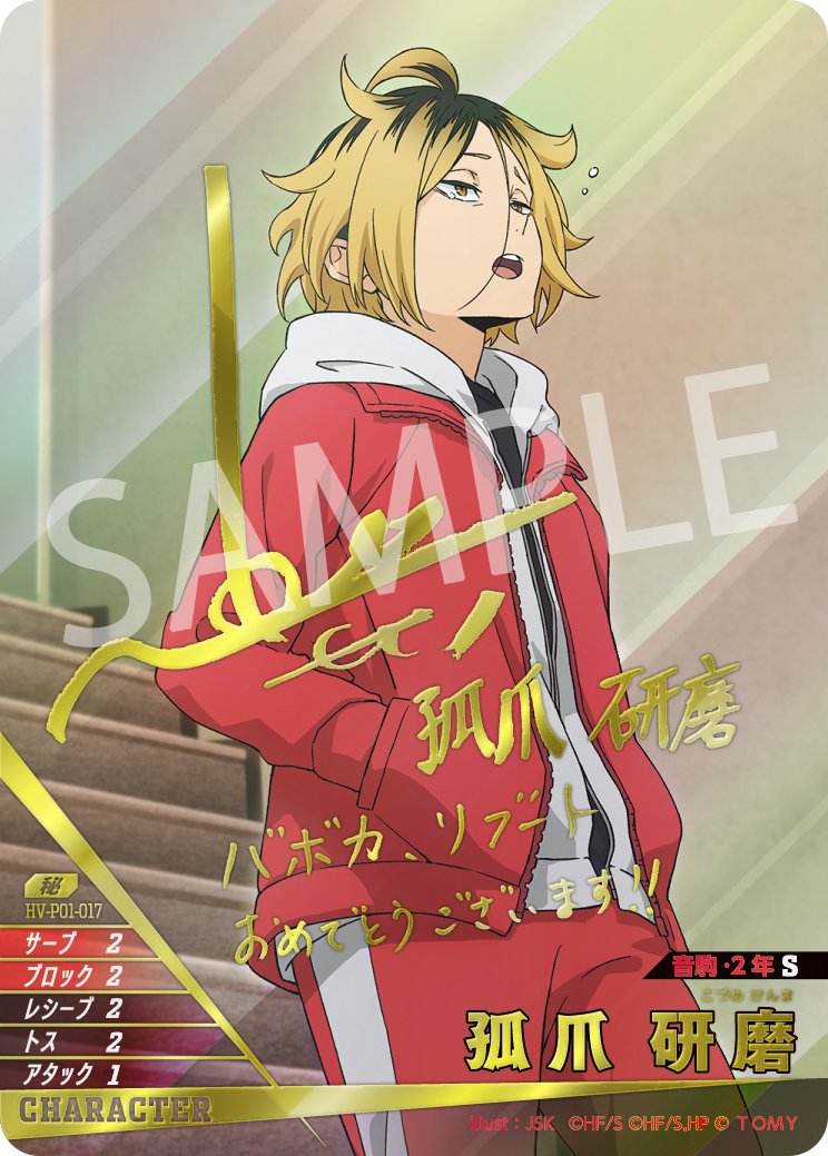 秘　孤爪 研磨(HV-P01-017)