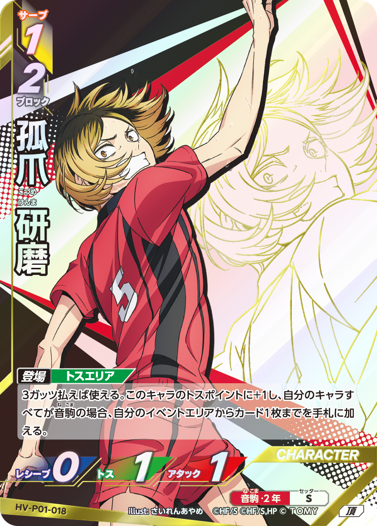 孤爪 研磨(HV-P01-018)