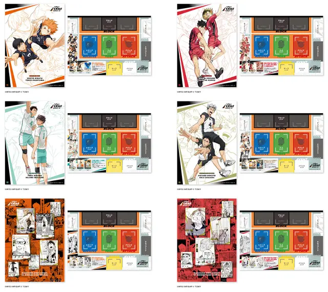 プレイシート＆ポスター（両面仕様）6種