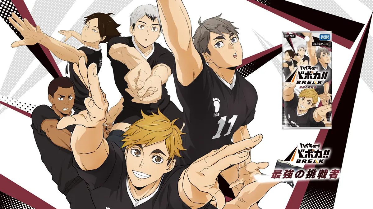 ハイキュー バボカ 4BOX バボカbreak HV-D03 ハイキュー!! バボカ!! BREAK スターターデッキ 稲荷崎高校