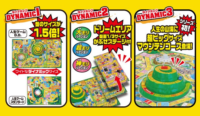 人生ゲーム ダイナミックドリーム 商品情報 人生ゲーム タカラトミー