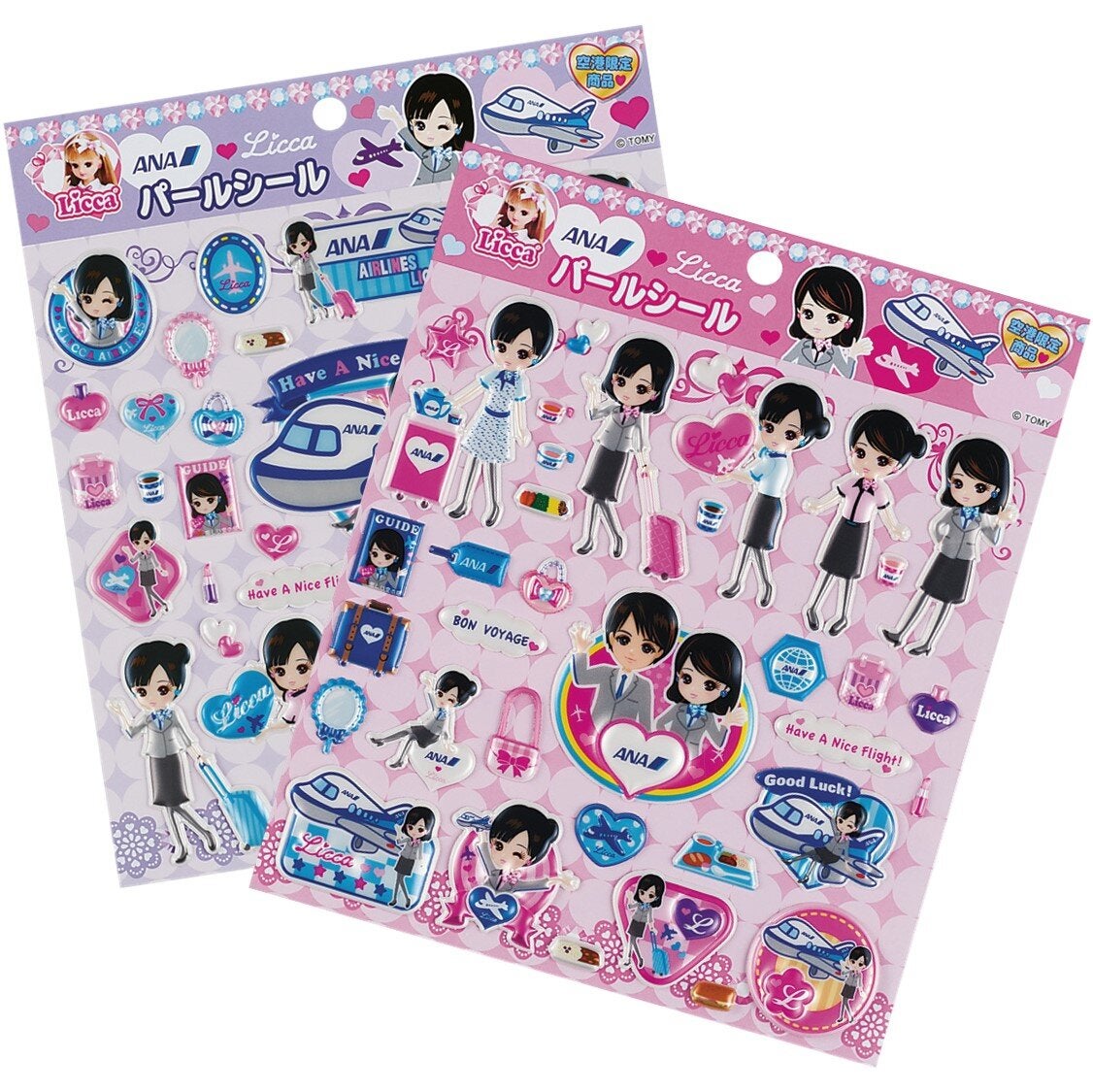 【空港限定】エアラインリカちゃんシリーズ<br>ANA パールシール