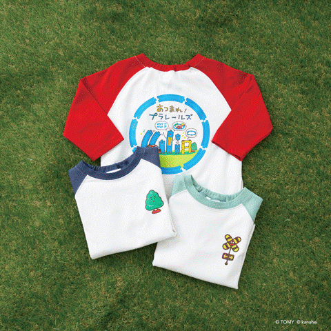 ビールーム(b.ROOM)　レールズ・ジョーケーズ/ワンポイントラグランTシャツ（3種）