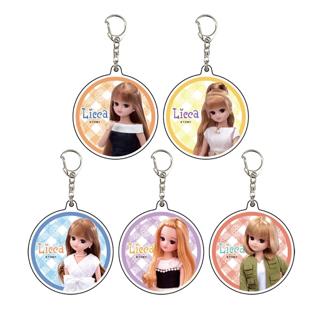 リカちゃん　アクリルキーホルダー　コンプリートBOX