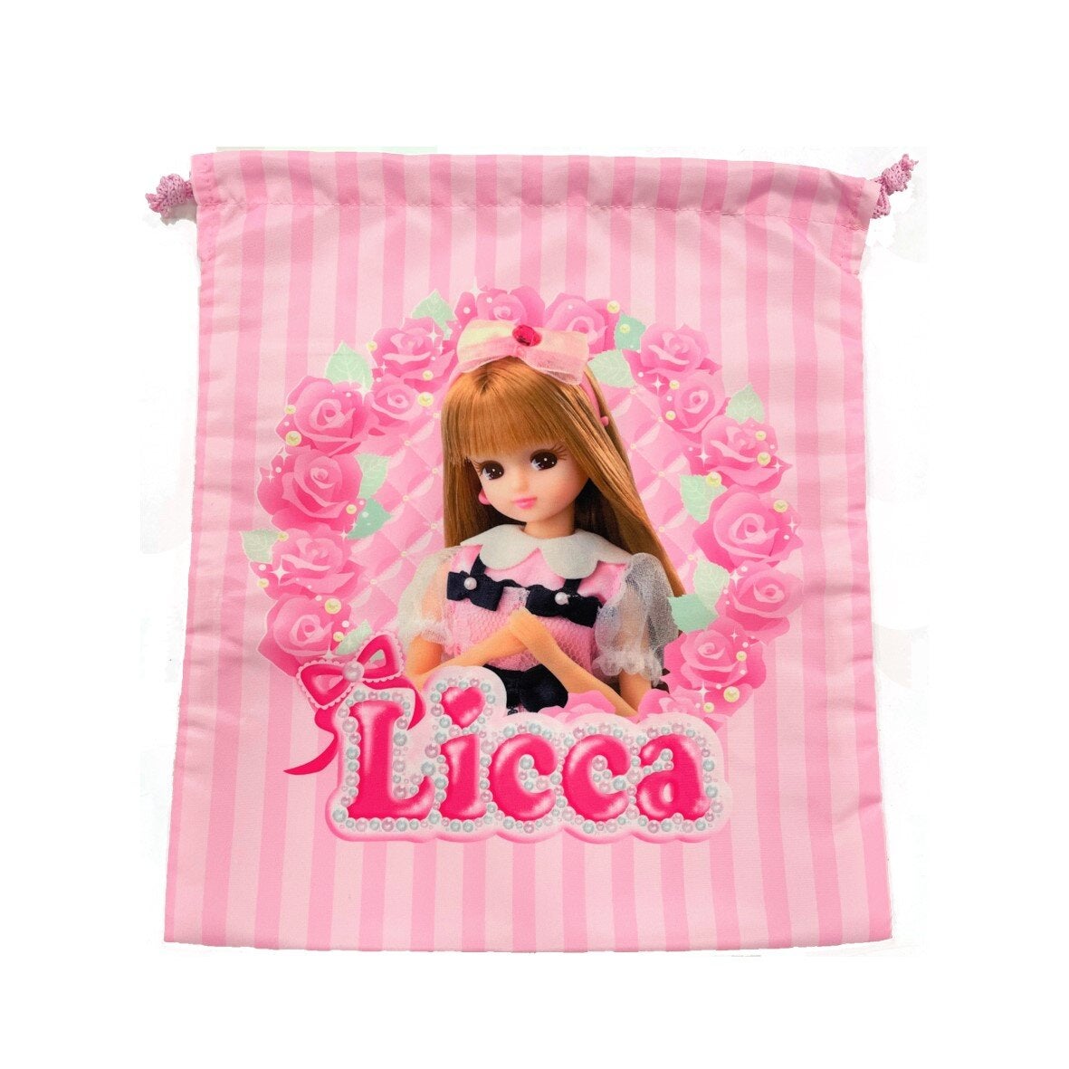 リカちゃん　＜Aデザイン＞　巾着M