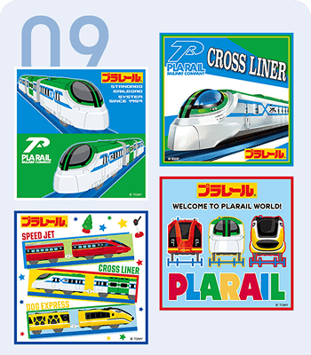 プラレールくじ-FamilyMart- プラレール ハンドタオル(全4種)