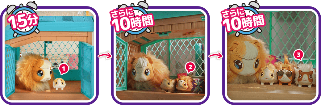 15分→さらに10時間→さらに10時間