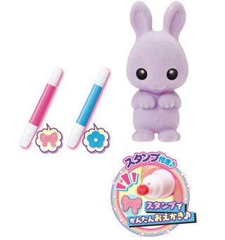 おえかき もふれんず うさぎとスタンプペンセット