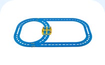 複線ターンアウトレイアウト