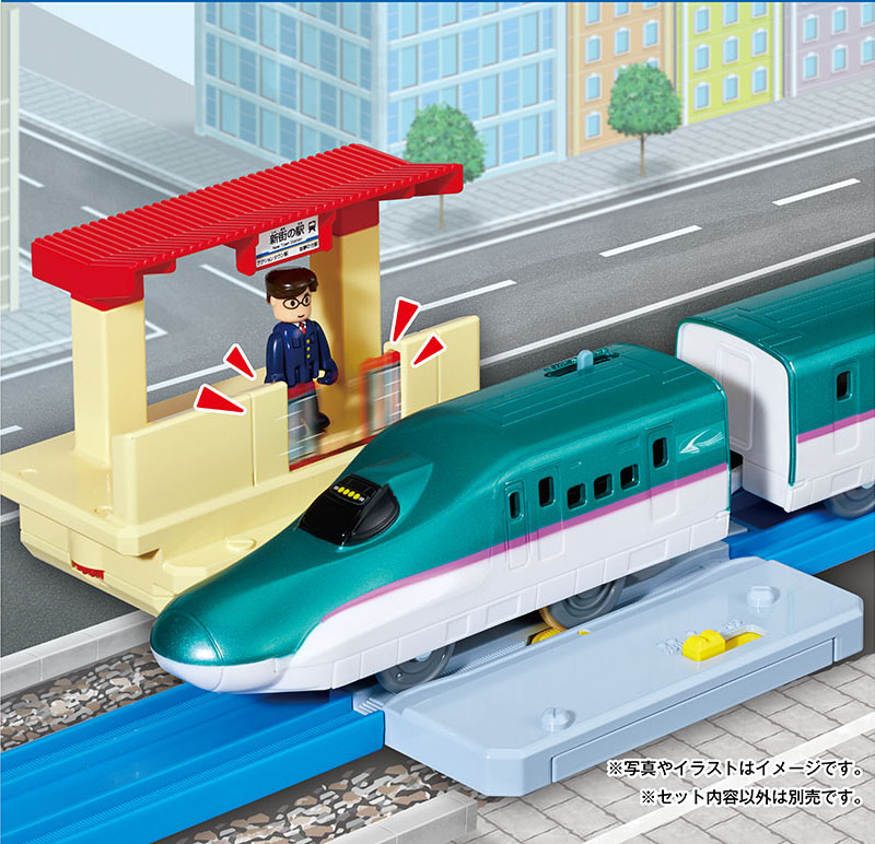 ホームドア開閉駅レイアウト