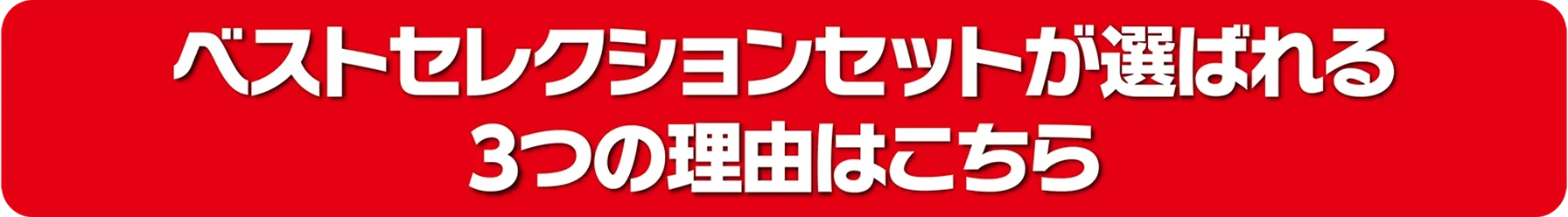 ベストセレクションセットが選ばれる3つの理由はこちら