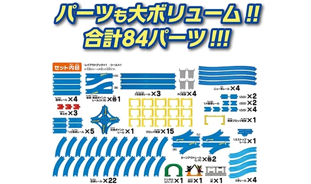 レールセット・大型情景｜商品ラインナップ｜プラレール｜おもちゃの