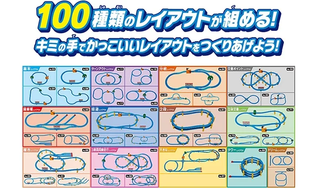 レールセット・大型情景｜商品ラインナップ｜プラレール｜おもちゃの