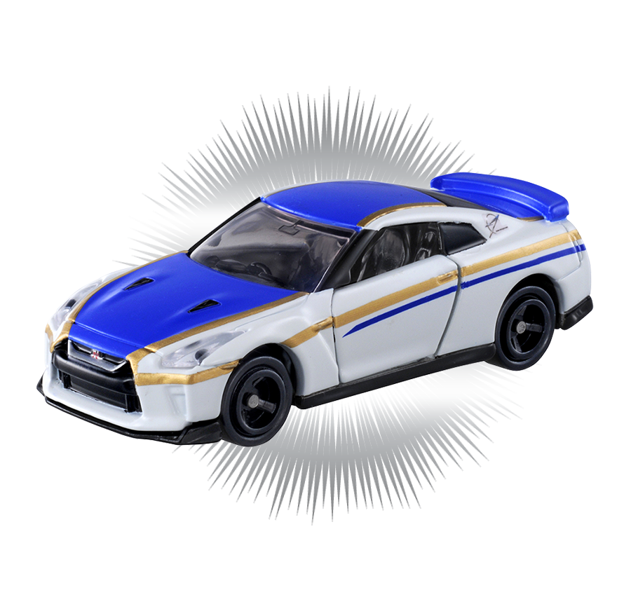 シンカリオンＣＷ トミカ 日産 NISSAN GT-R（Ｅ７ かがやき）の写真