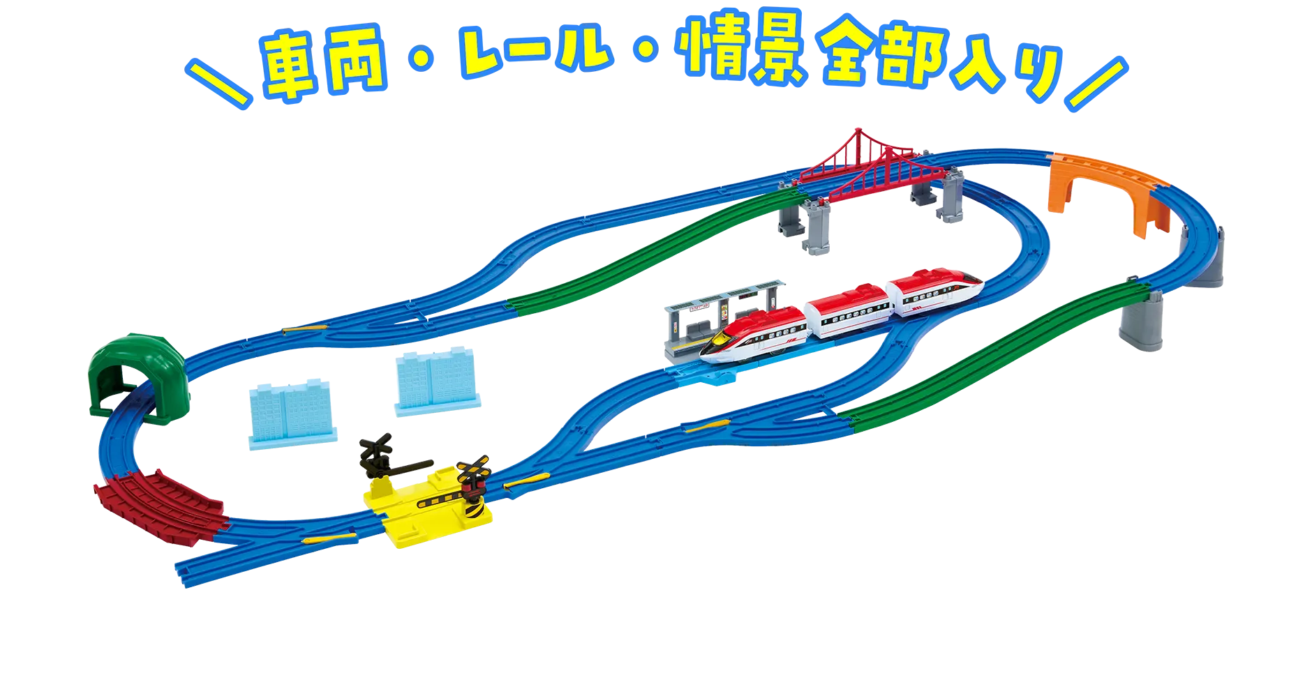 車両・レール・情景全部入り