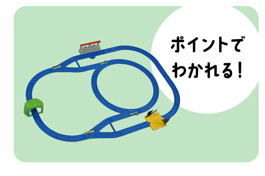 ポイントでわかれる！