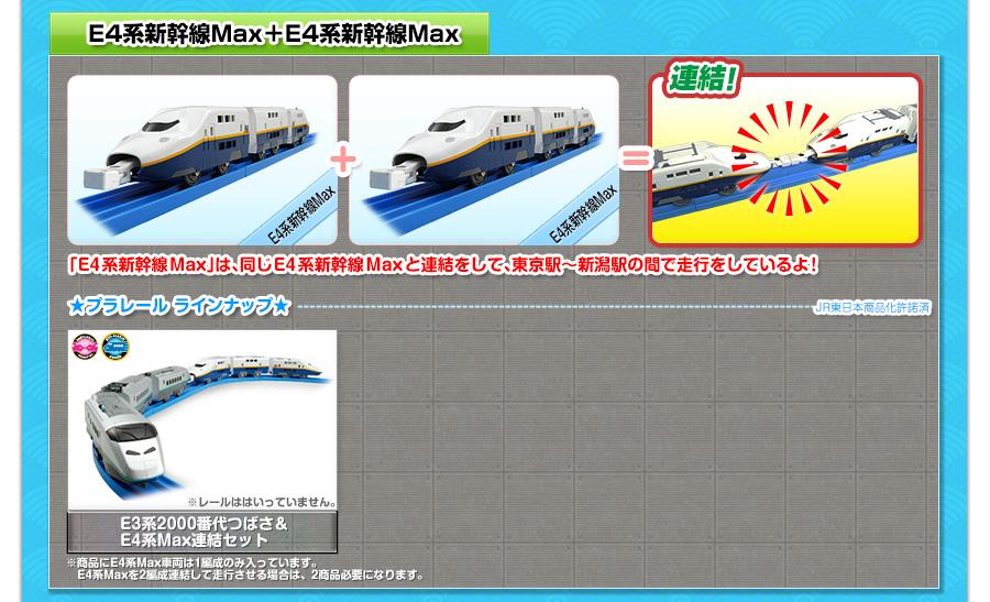 ★E4系新幹線Max＋E4系新幹線Max