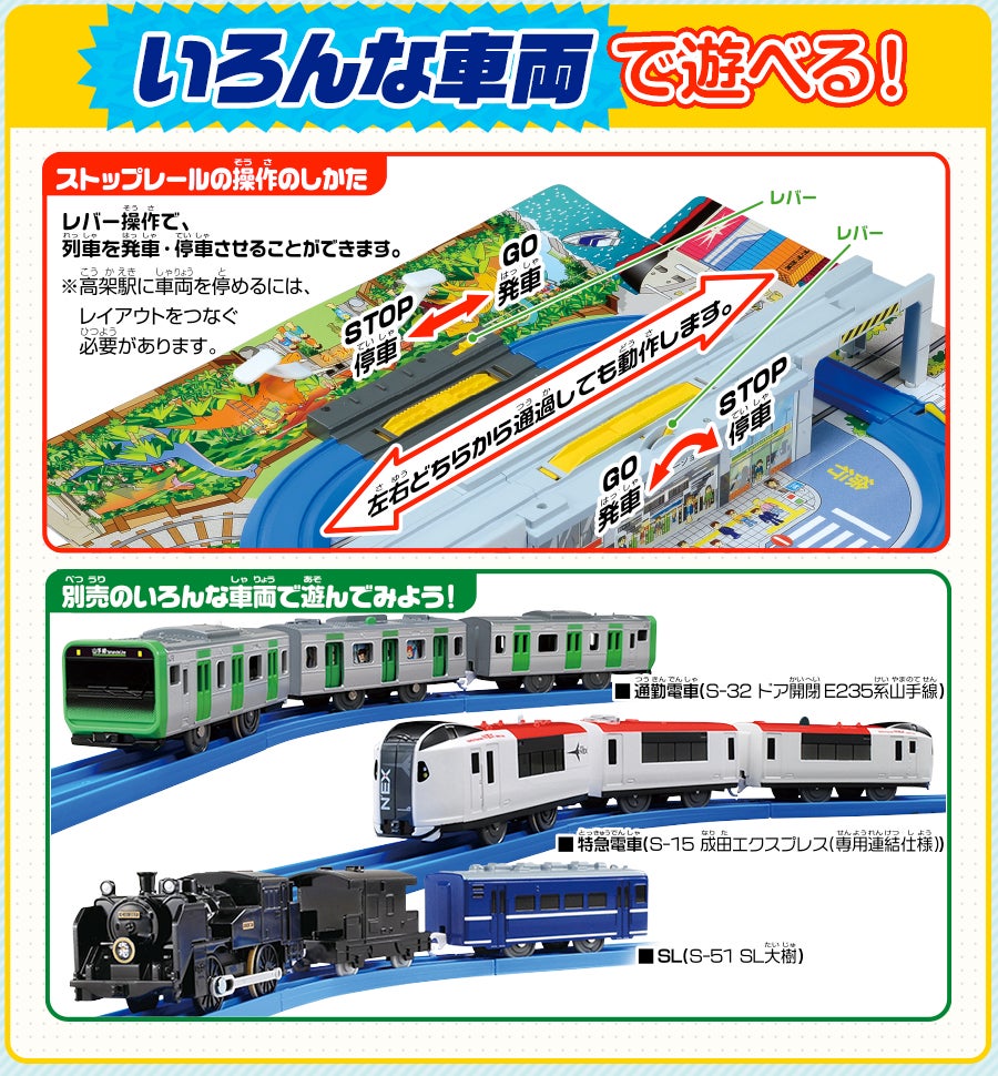 ひろげて立体 トミカとプラレールの街マップ 徹底解剖 プラレール タカラトミー