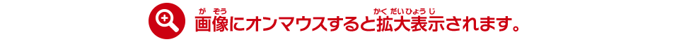 画像にオンマウスすると拡大表示されます。