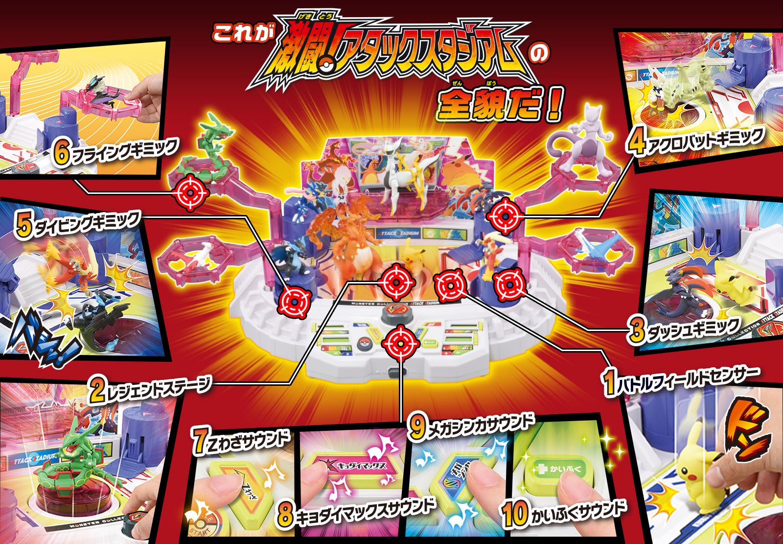 これが激闘！アタックスタジアムの全貌だ！