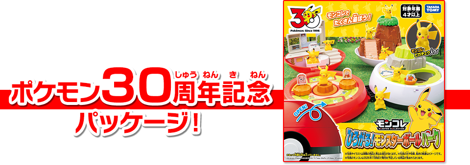 ポケモン30周年記念 パッケージ！​