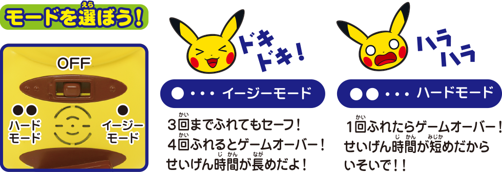 モードを選ぼう！