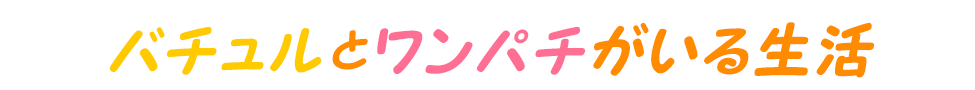 バチュルとワンパチがいる生活