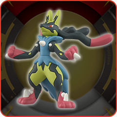 黄色いメガルカリオ