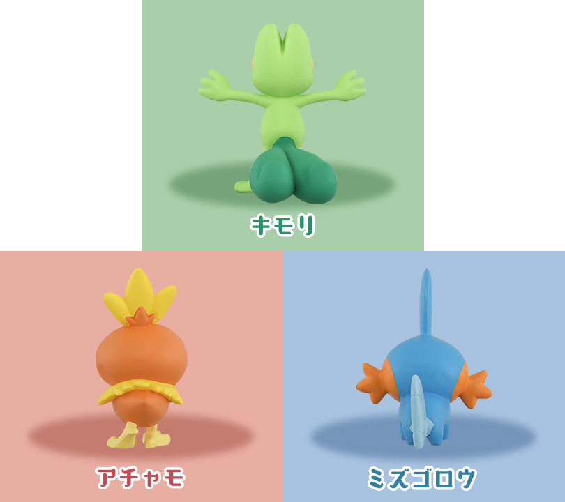 ポケモン30周年記念 モンコレ旅立ちの3匹セット ホウエン地方