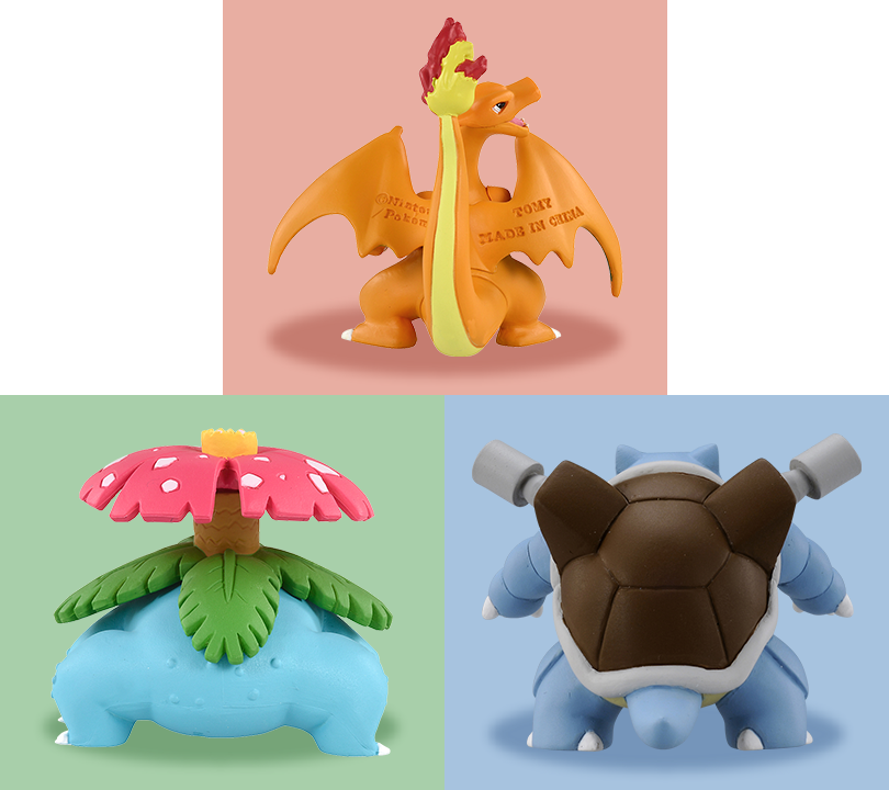ポケモン30周年記念 モンコレ進化セット カントー地方
