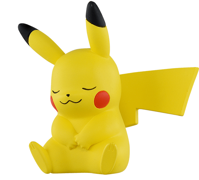 ねむるピカチュウ