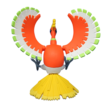 モンスターコレクションエクストラ　EHP_17 ホウオウうしろ