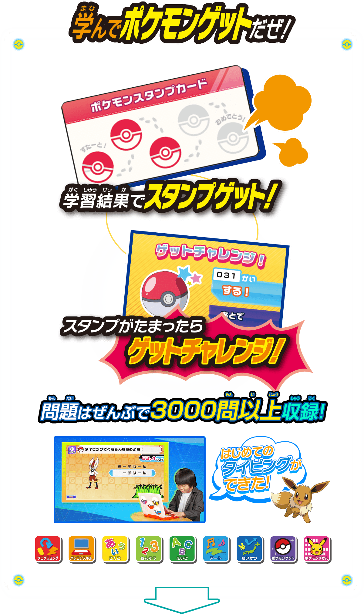 新品未開封】ポケモン ピカっとアカデミー マウスでゲットパソコン+