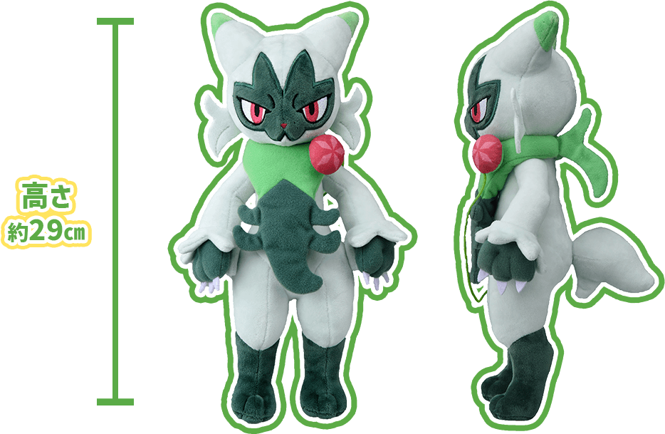 ポケモンぬいぐるみ　ニャローテといっしょにあそぼう！