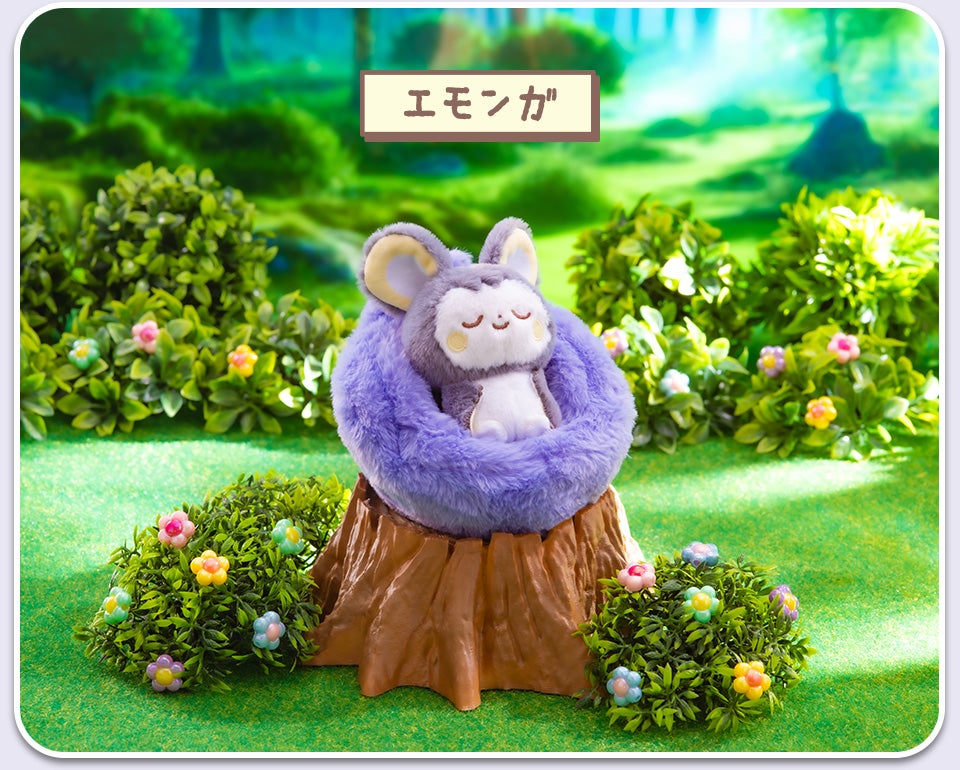 ポケピース すやすやフルーツぬいぐるみ エモンガ