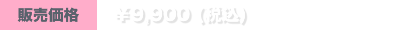 販売価格 ￥9,900 (税込)