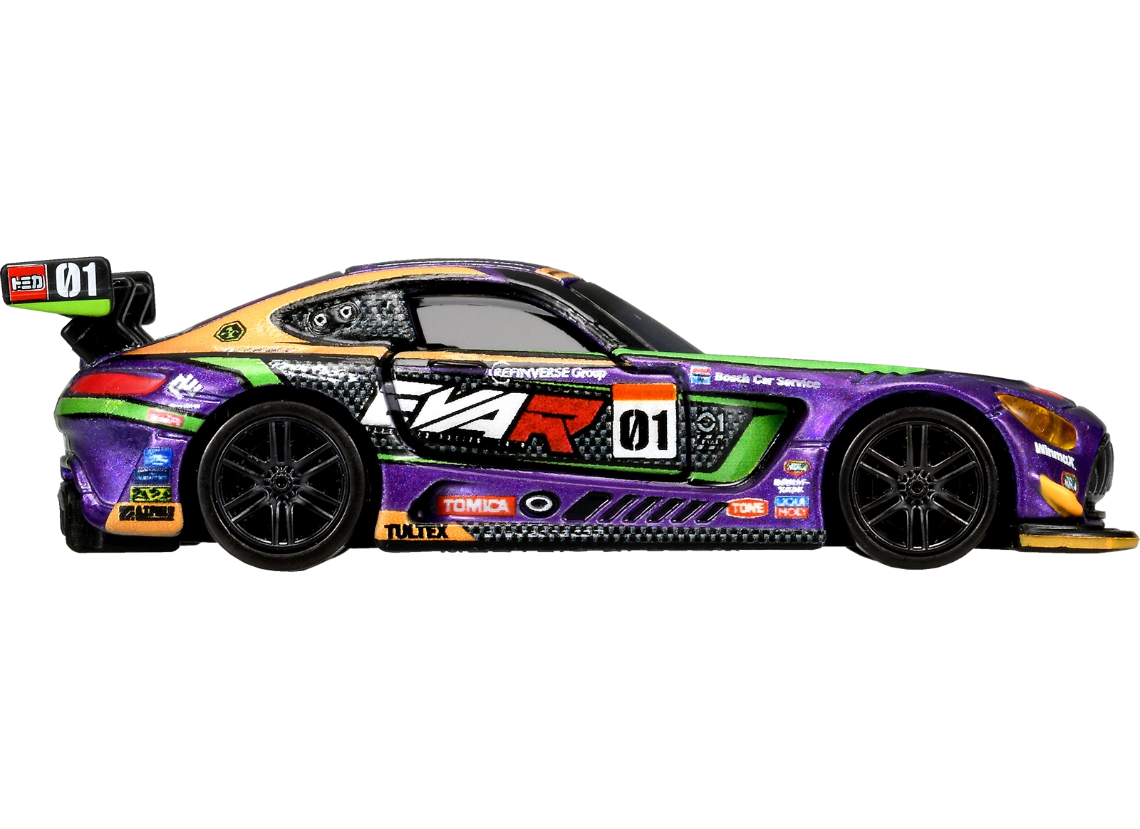 トミカプレミアムＲａｃｉｎｇ エヴァ RT 初号機 AMG GT３ EVO