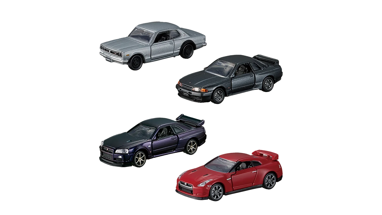 トミカプレミアム GT-R 4 MODELS Collection