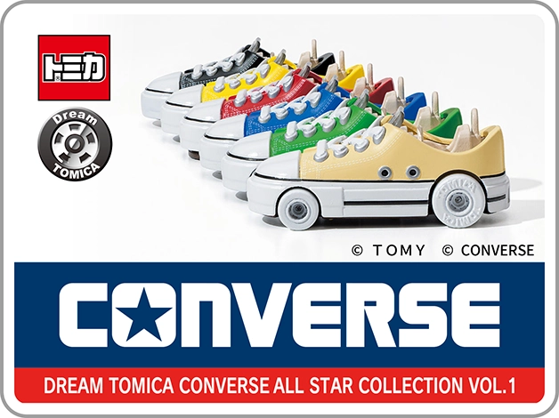 DREAM TOMICA CONVERSE ALL STAR COLLECTION VOL.1｜©TOMY © CONVERSE