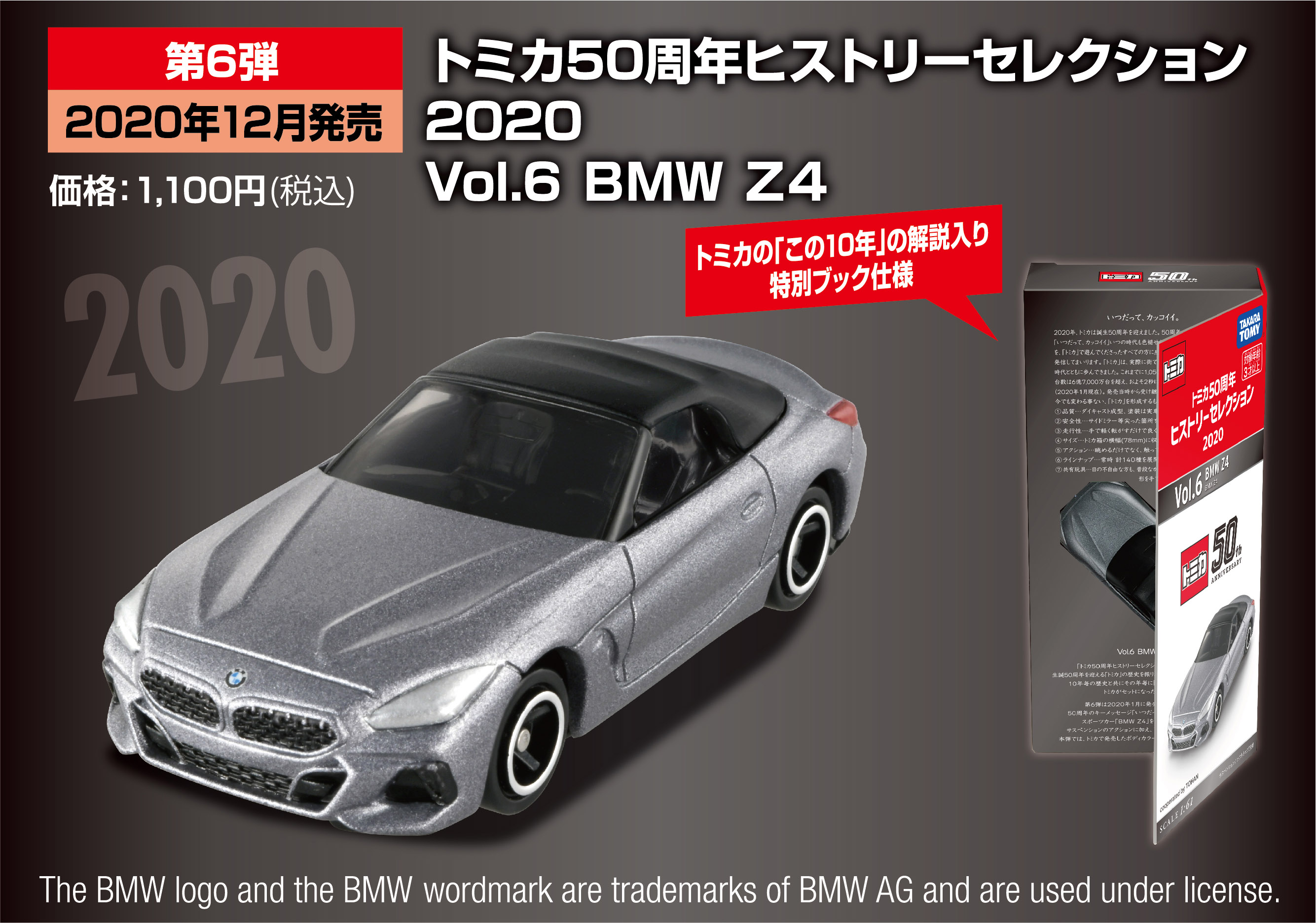 第6弾 12月発売予定 2 2020
Vol.6 BMW Z4