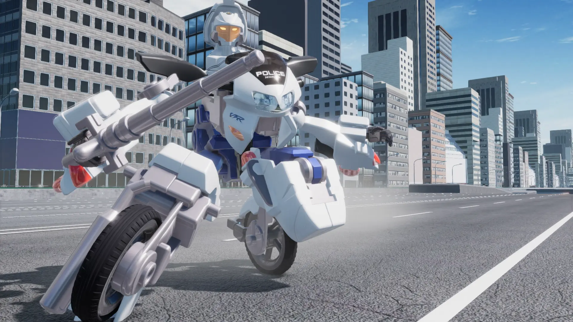 第1回｜走り出せ！ポリスブレイバー｜追跡せよ！ポリスブレイバー白バイ