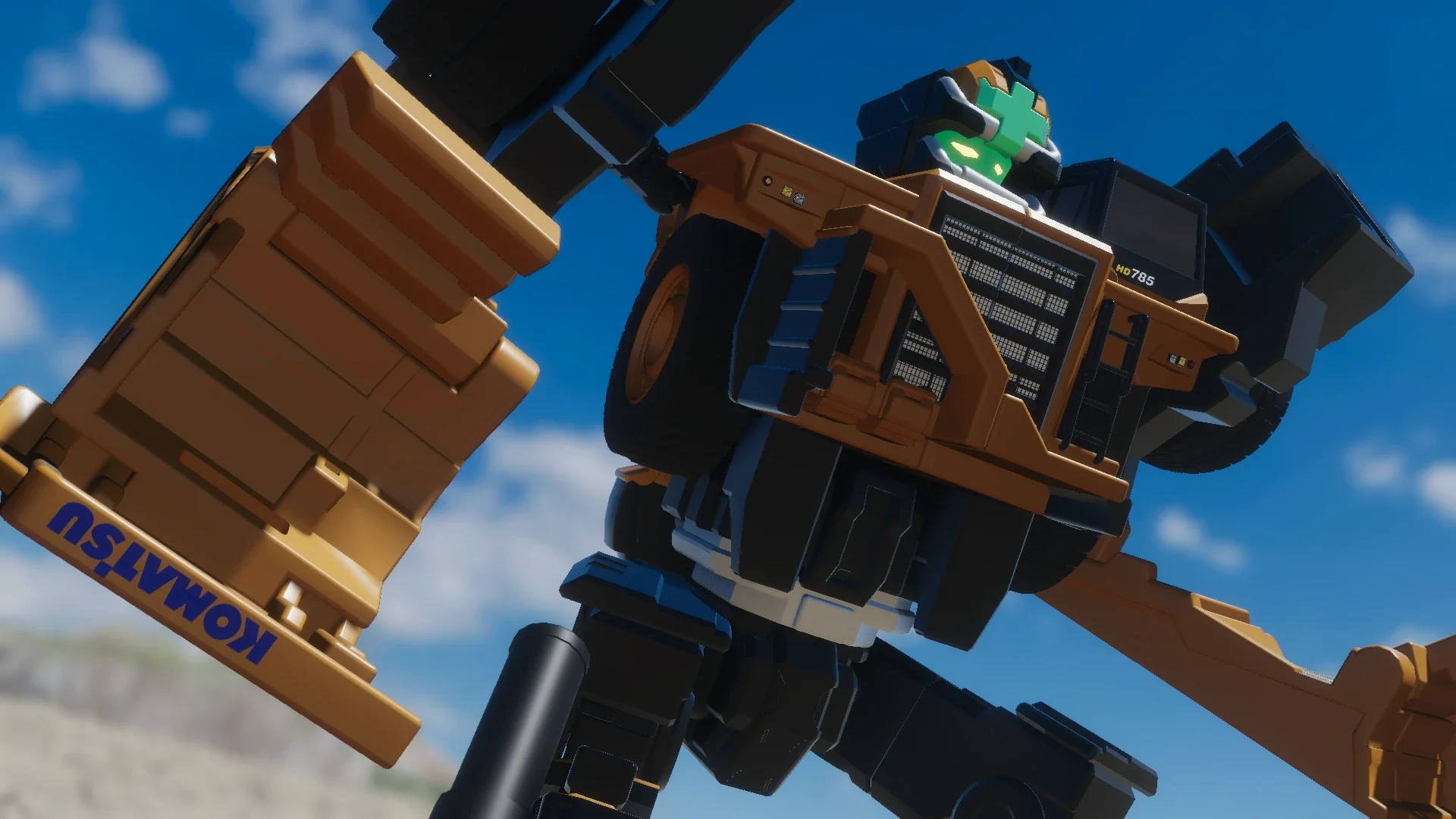 第11回｜グランドビルドブレイバー ダンプアームモード｜蒼と白のポリスブレイバー