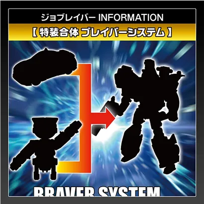 ジョブレイバー INFORMATION｜【特装合体 ブレイバーシステム】